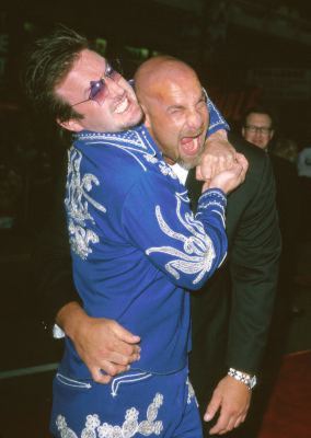 David Arquette and Bill Goldberg at event of Ready to Rumble (2000)