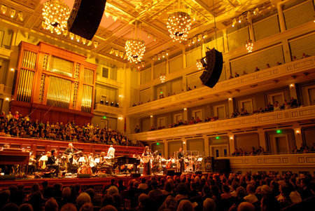 The Schermerhorn Symphony Center offers up another look during the taping of An Evening With Amy Grant, during the Opening Weekend Gala Celebrations, September 10, 2006.