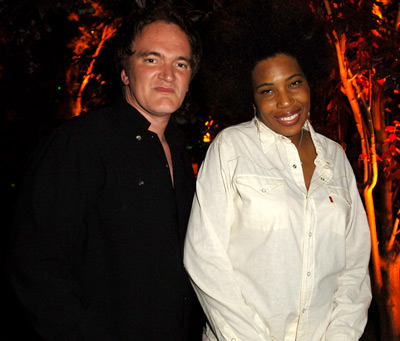 Quentin Tarantino and Macy Gray