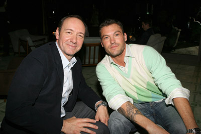 Kevin Spacey and Brian Austin Green