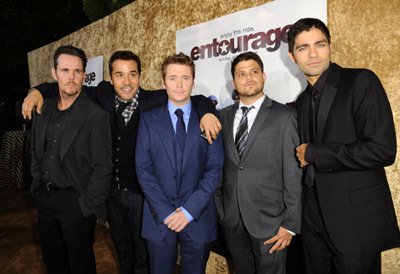 Kevin Dillon, Adrian Grenier, Jeremy Piven, Kevin Connolly and Jerry Ferrara at event of Entourage (2004)
