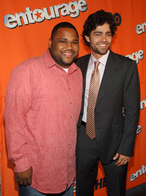 Adrian Grenier and Anthony Anderson at event of Entourage (2004)