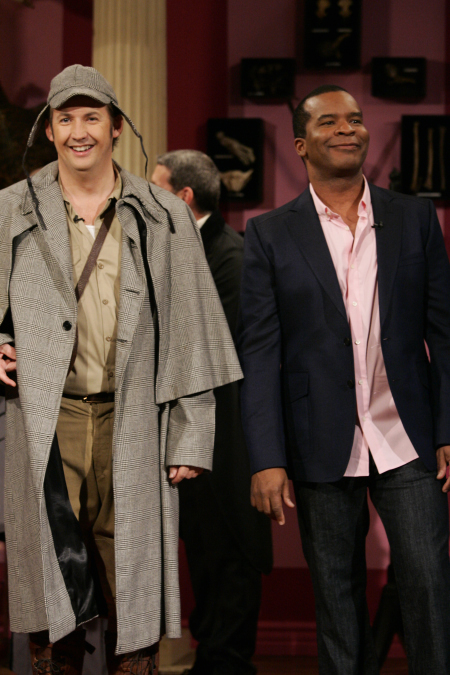 Still of David Alan Grier and Harland Williams in Thank God You're Here (2007)