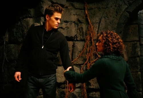 Still of Jasmine Guy and Paul Wesley in Vampyro dienorasciai (2009)