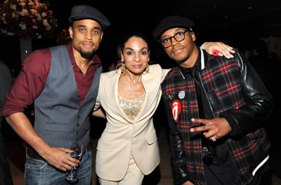 Jasmine Guy, Michael Ealy and Lupe Fiasco at event of The People Speak (2009)