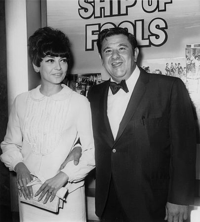 Buddy Hackett and his wife Sherry Cohen At the 