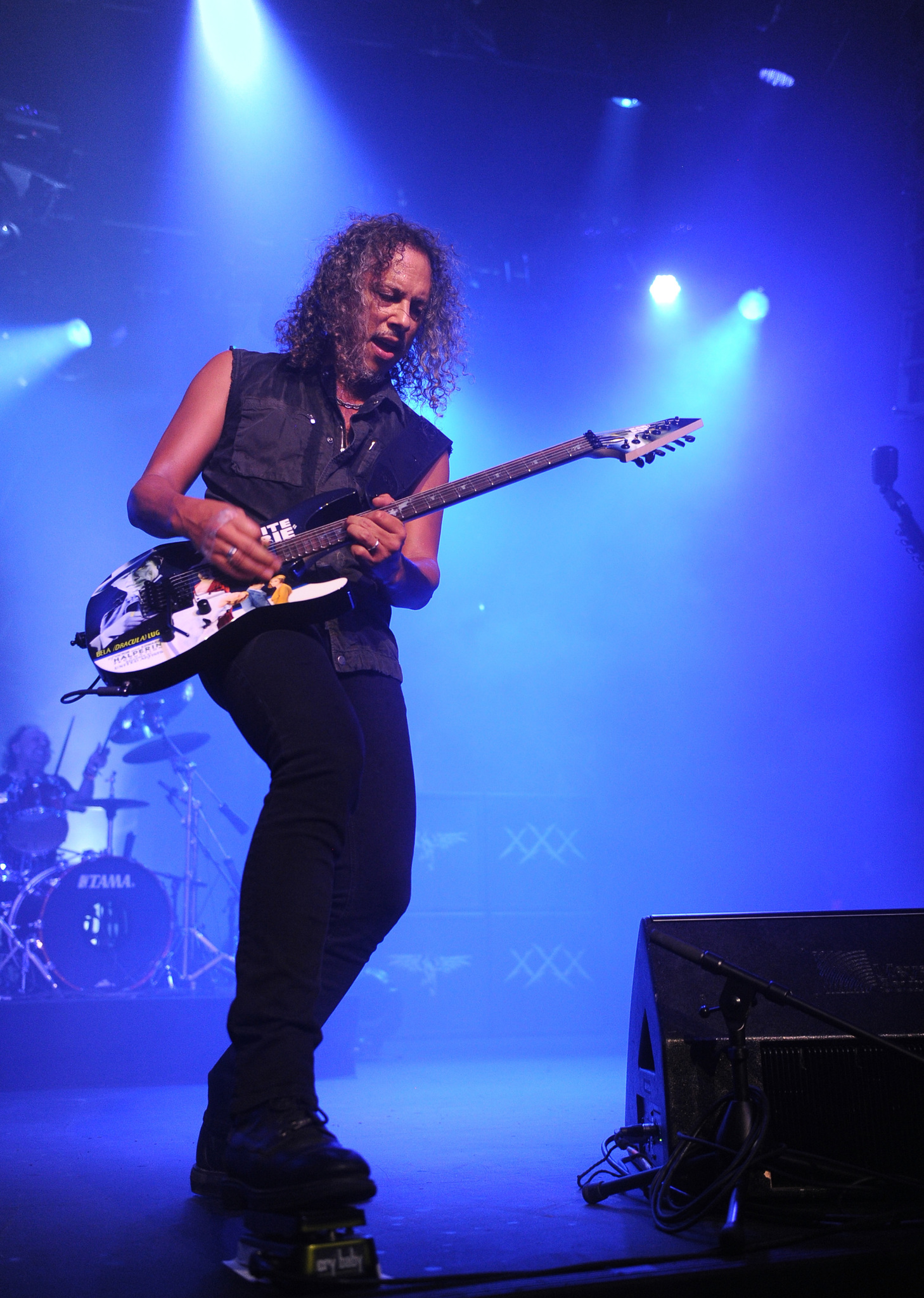 Kirk Hammett at event of Metallica Through the Never (2013)