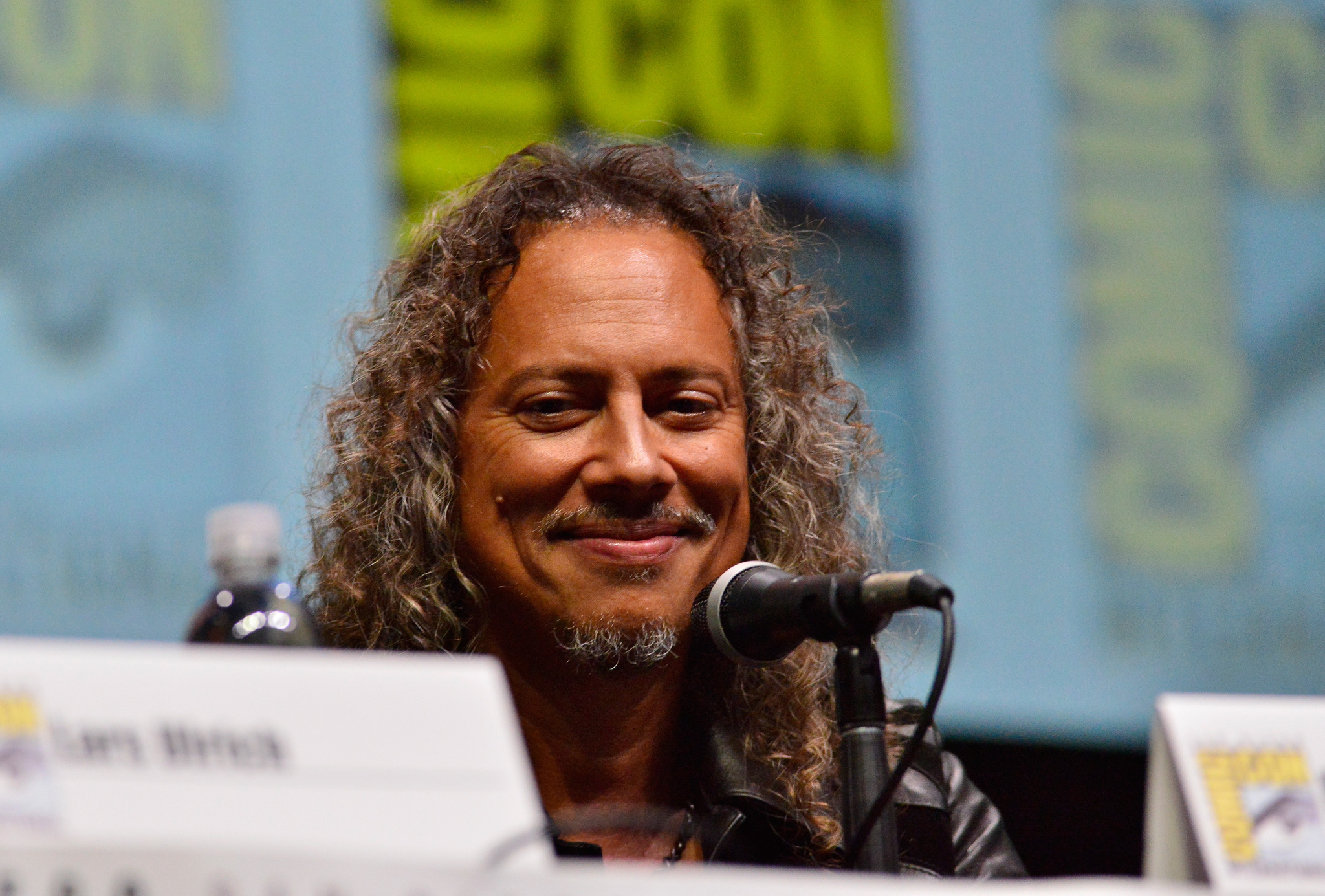 Kirk Hammett at event of Metallica Through the Never (2013)