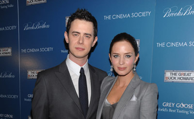 Colin Hanks and Emily Blunt at event of The Great Buck Howard (2008)