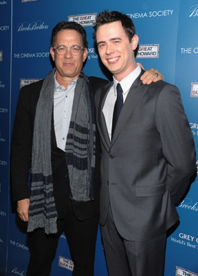 Tom Hanks and Colin Hanks at event of The Great Buck Howard (2008)