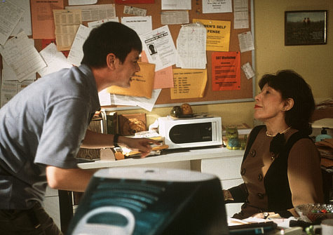 Still of Colin Hanks and Lily Tomlin in Orange County (2002)