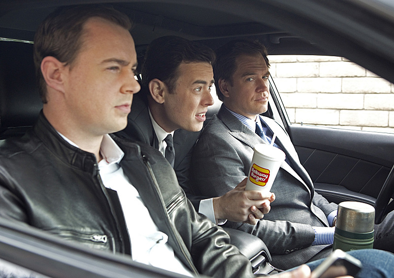 Still of Colin Hanks, Sean Murray and Michael Weatherly in NCIS: Naval Criminal Investigative Service (2003)
