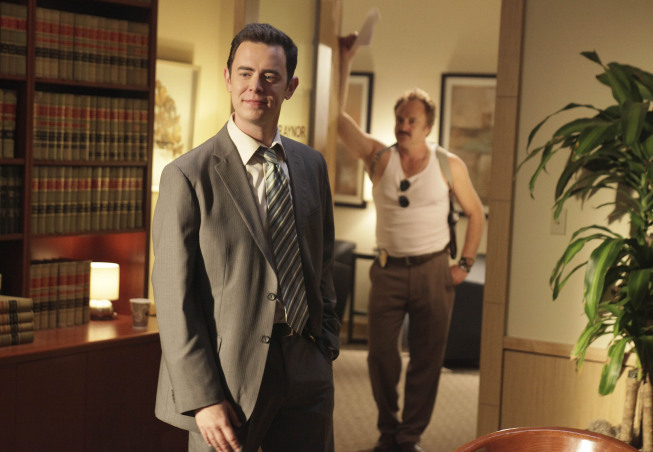 Still of Colin Hanks and Bradley Whitford in The Good Guys (2010)