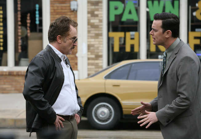 Still of Colin Hanks and Bradley Whitford in The Good Guys (2010)
