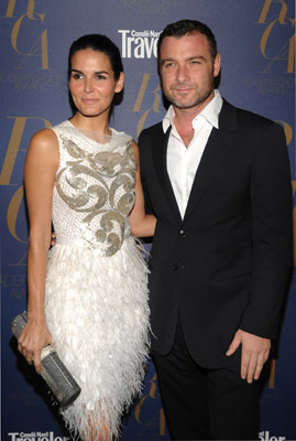 Liev Schreiber and Angie Harmon