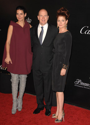 Angie Harmon, Debra Messing and Prince Albert of Monaco