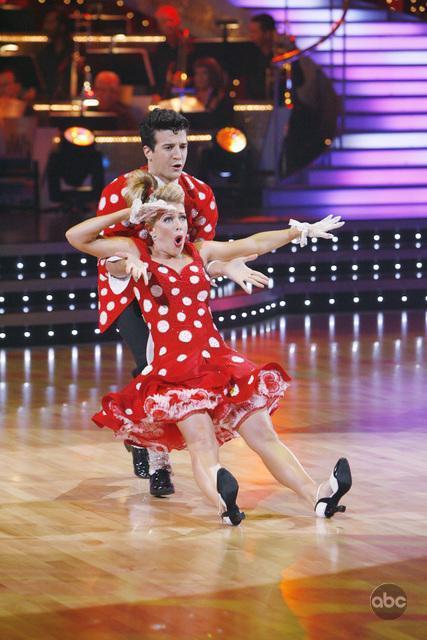 Still of Melissa Joan Hart and Mark Ballas in Dancing with the Stars (2005)