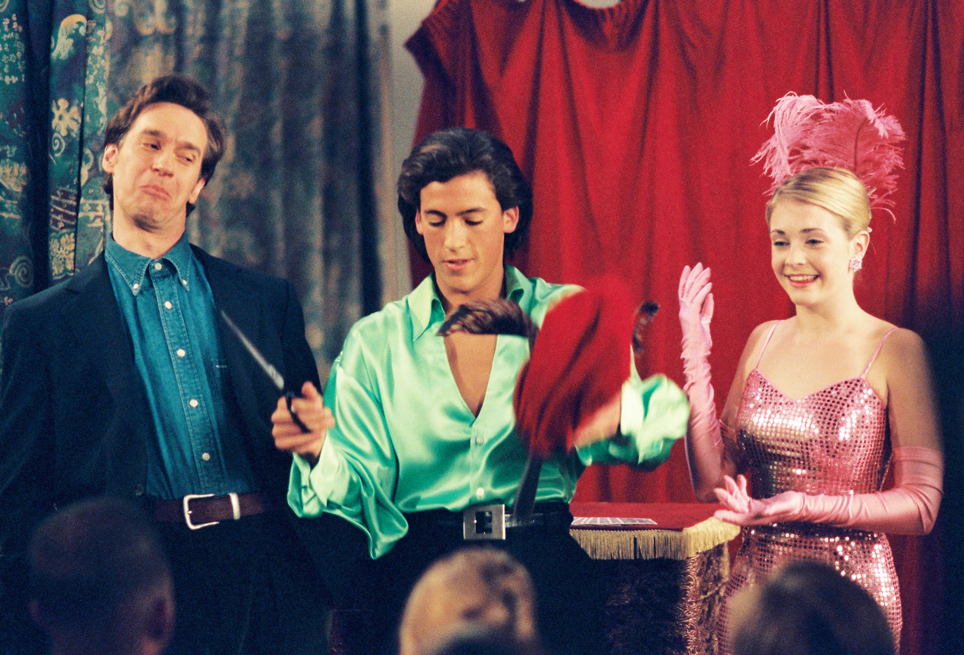 Still of Melissa Joan Hart and Andrew Keegan in Sabrina, the Teenage Witch (1996)