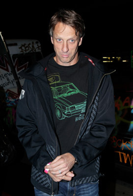 Tony Hawk at event of Exit Through the Gift Shop (2010)
