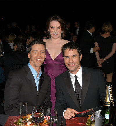 Sean Hayes, Eric McCormack and Megan Mullally