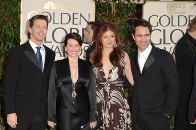 Sean Hayes, Eric McCormack, Debra Messing and Megan Mullally