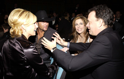 Tom Hanks, Rita Wilson, Faith Hill and Tim McGraw