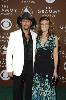 Faith Hill and Tim McGraw at event of The 48th Annual Grammy Awards (2006)