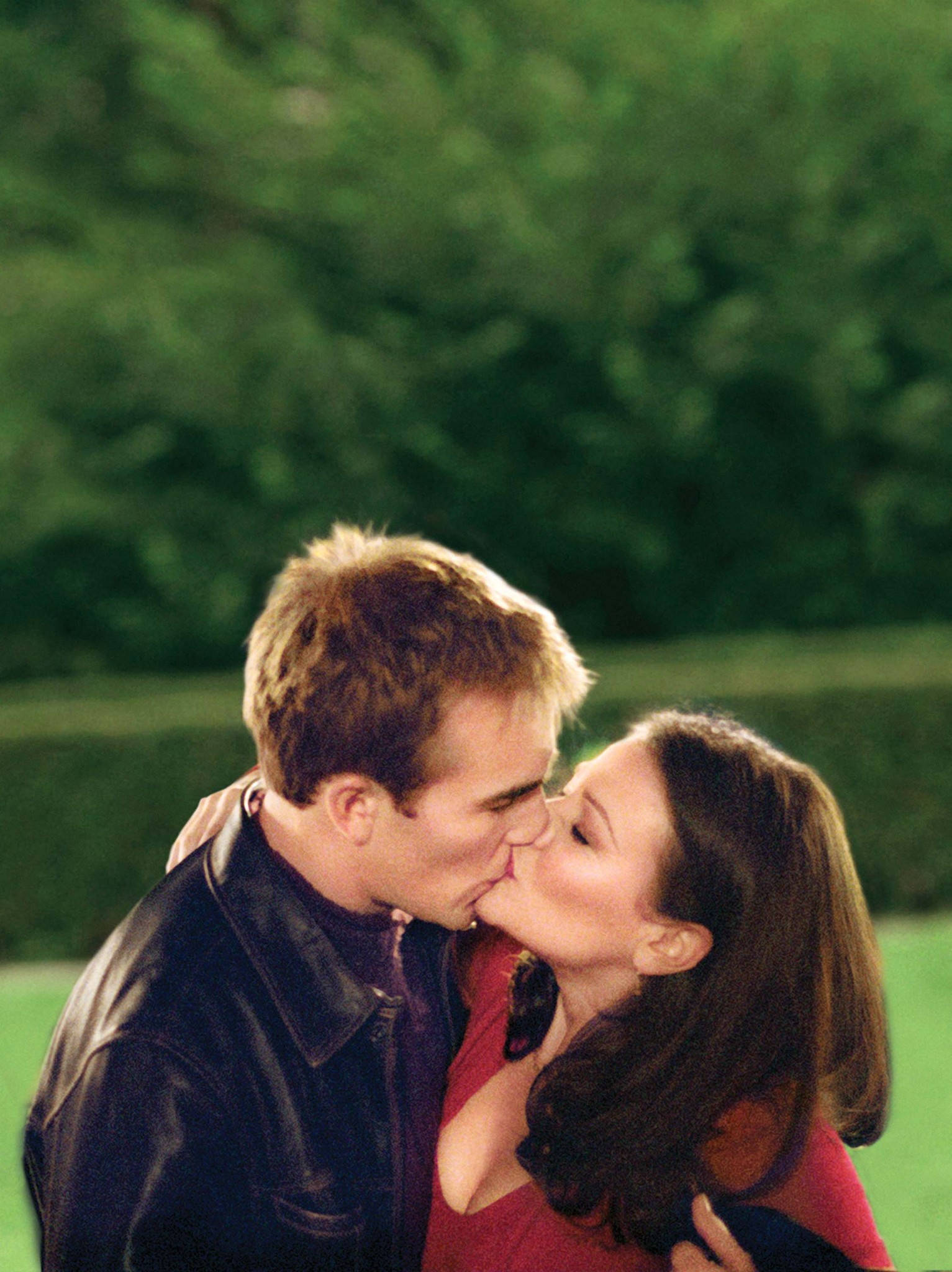 Still of James Van Der Beek and Katie Holmes in Dawson's Creek (1998)