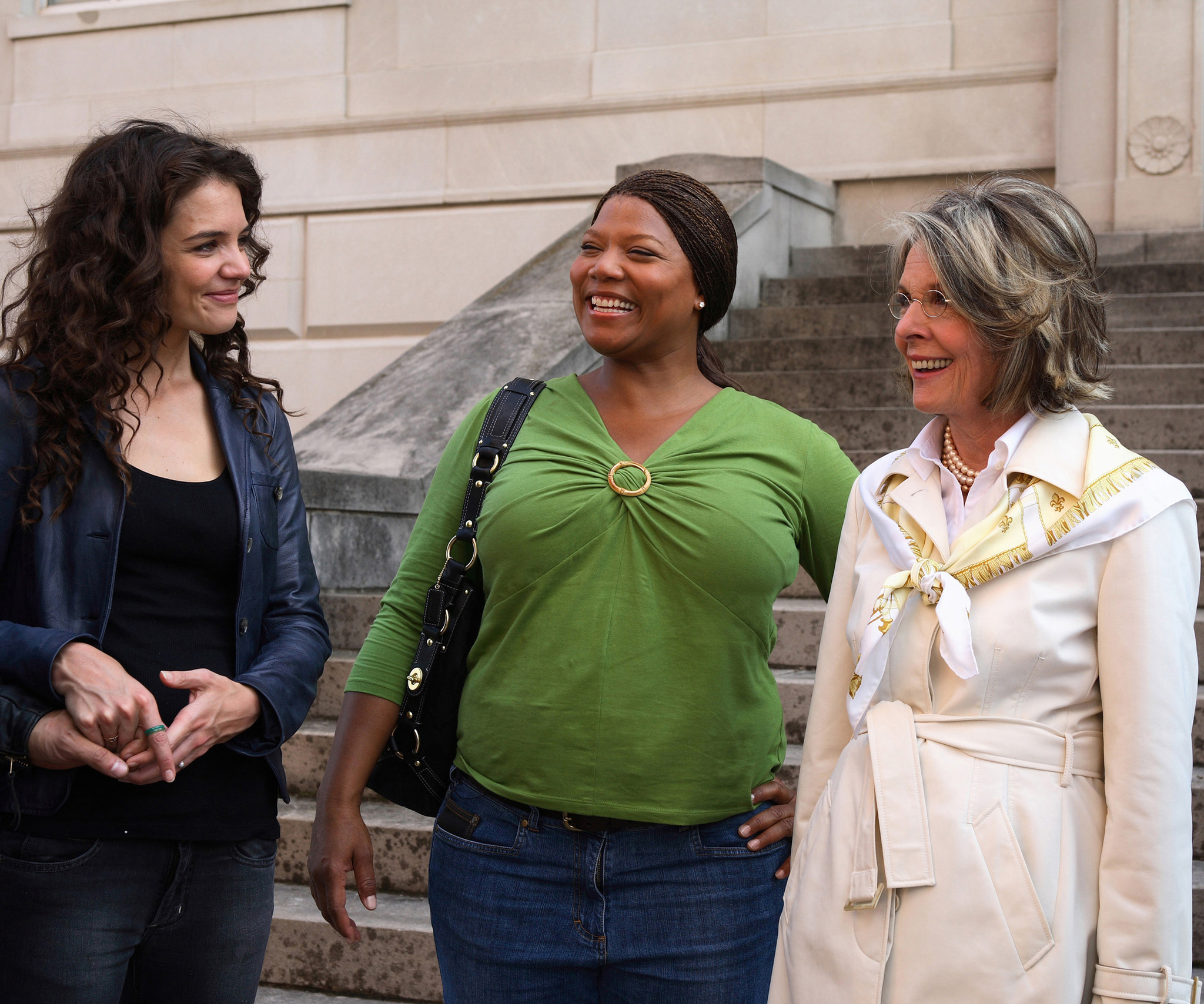 Still of Diane Keaton, Queen Latifah and Katie Holmes in Mad Money (2008)