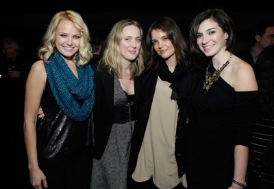 Katie Holmes, Malin Akerman, Galt Niederhoffer and Rebecca Lawrence Levy