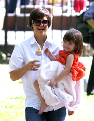 Katie Holmes and Suri Cruise