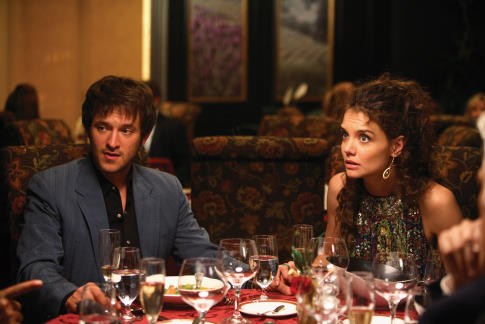 Still of Katie Holmes and Adam Rothenberg in Mad Money (2008)