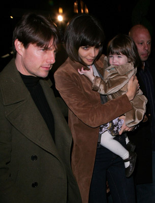 Tom Cruise, Katie Holmes and Suri Cruise