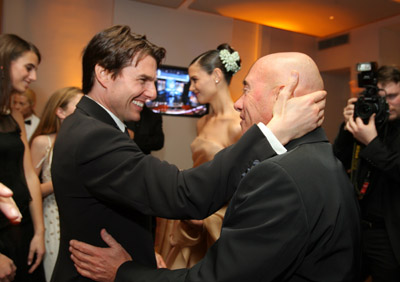 Tom Cruise, Katie Holmes and David Geffen