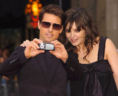 Tom Cruise and Katie Holmes at event of Mission: Impossible III (2006)