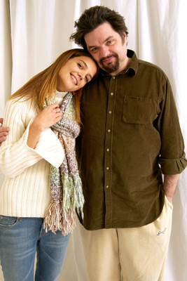 Oliver Platt and Katie Holmes at event of Pieces of April (2003)