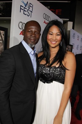 Djimon Hounsou and Kimora Lee Simmons at event of Pasipriesinimas (2008)