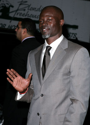 Djimon Hounsou at event of Kruvinas deimantas (2006)