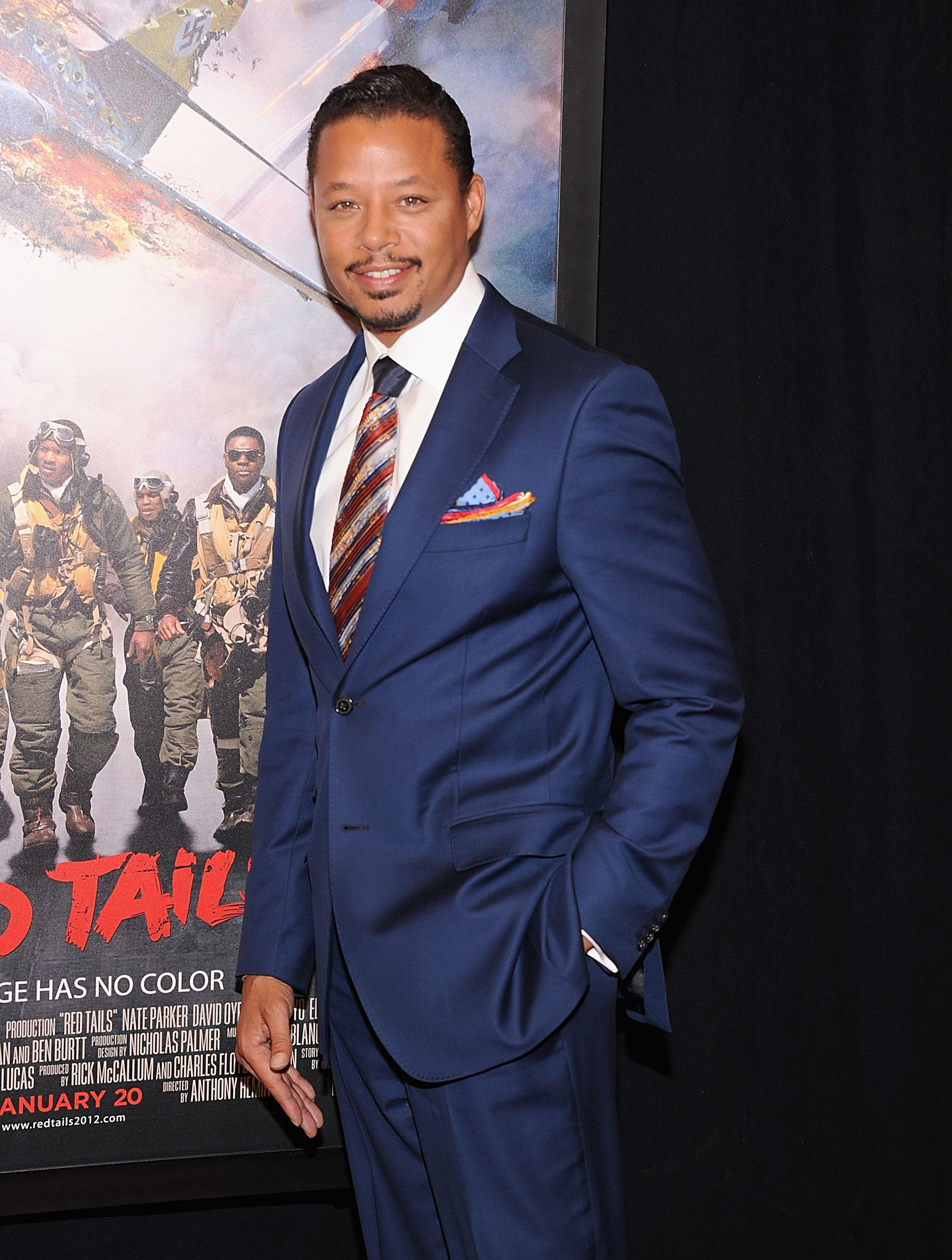 Terrence Howard at event of Red Tails (2012)