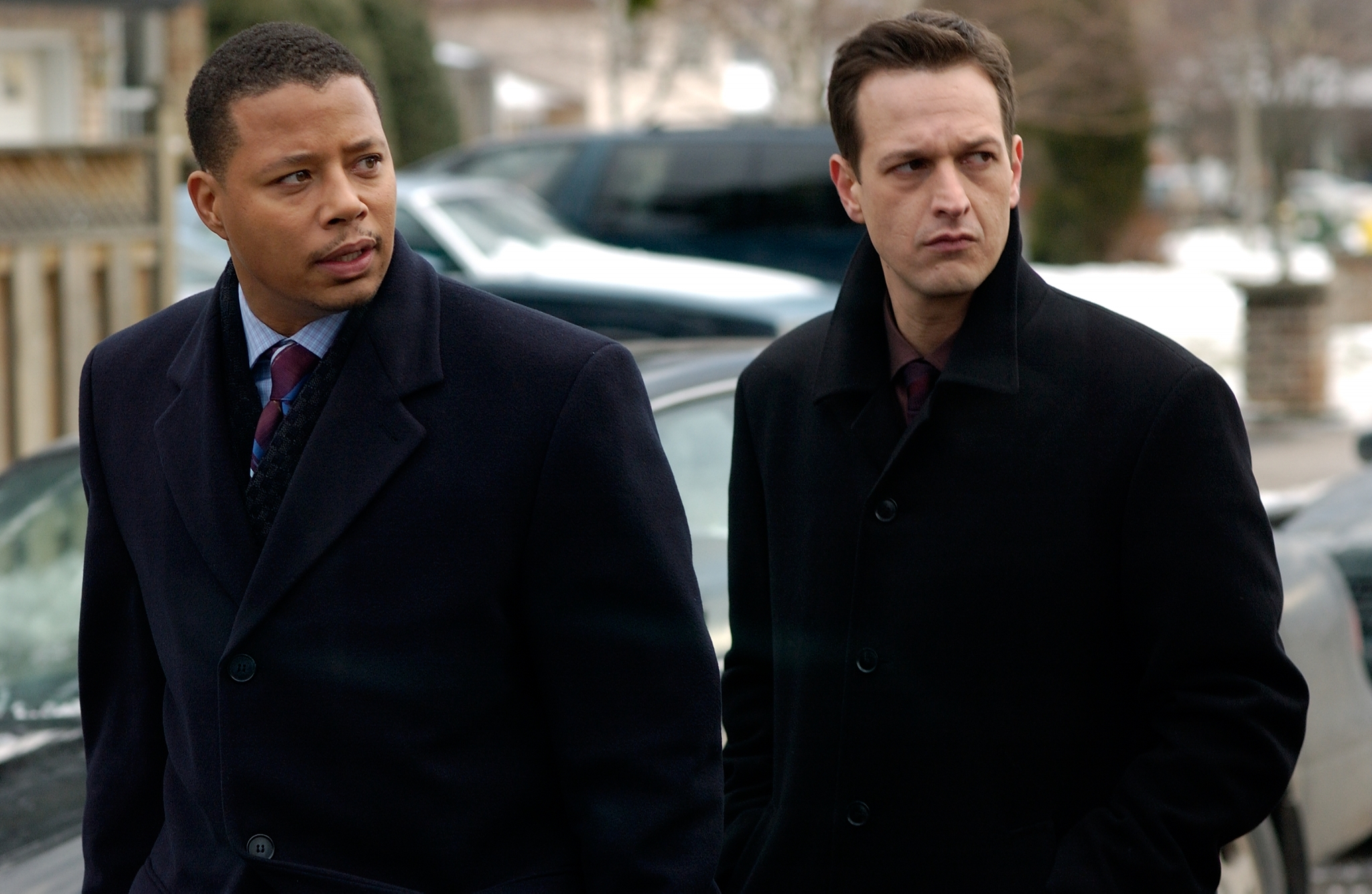 Still of Josh Charles and Terrence Howard in Four Brothers (2005)