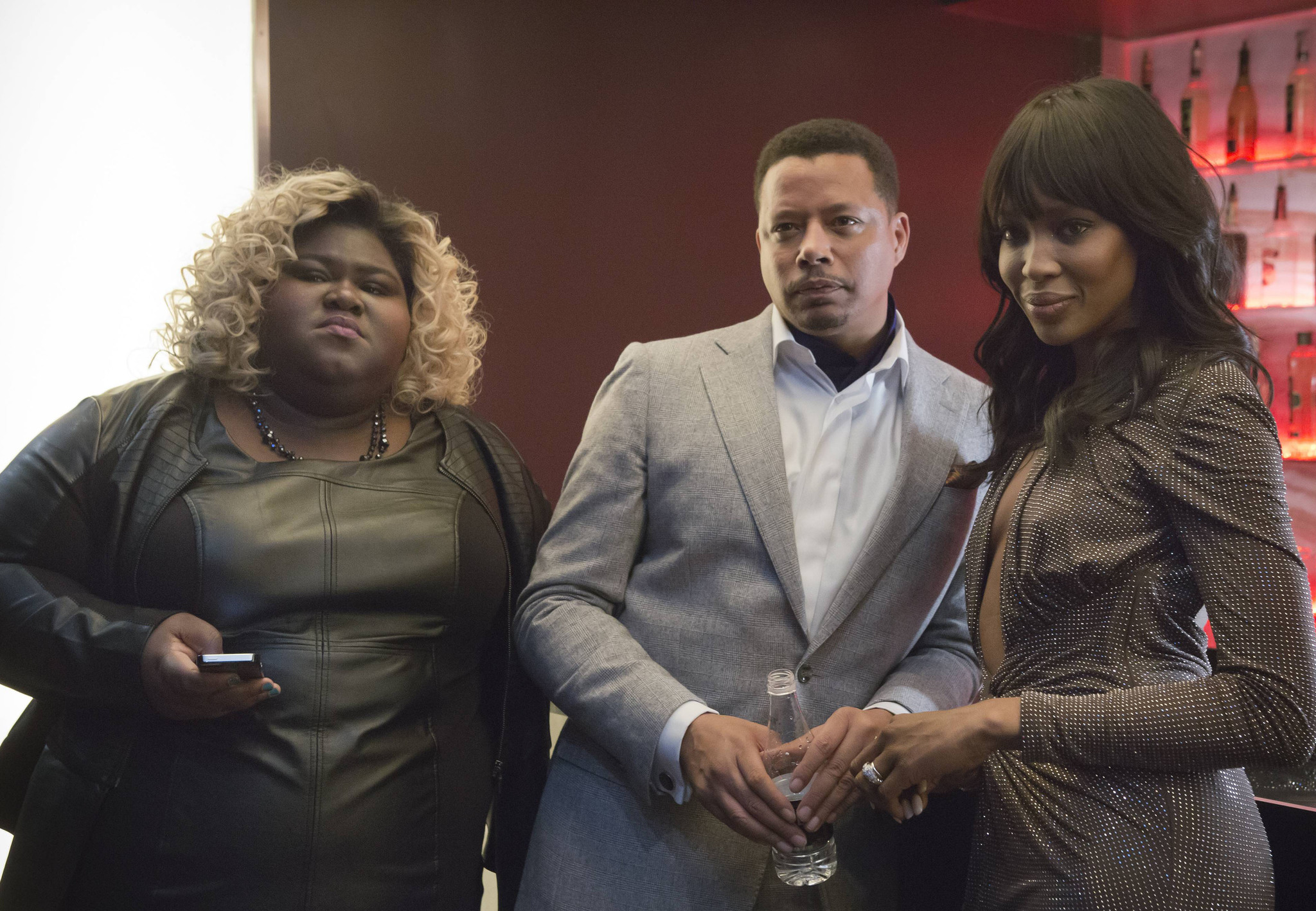 Still of Naomi Campbell, Terrence Howard and Gabourey Sidibe in Empire (2015)
