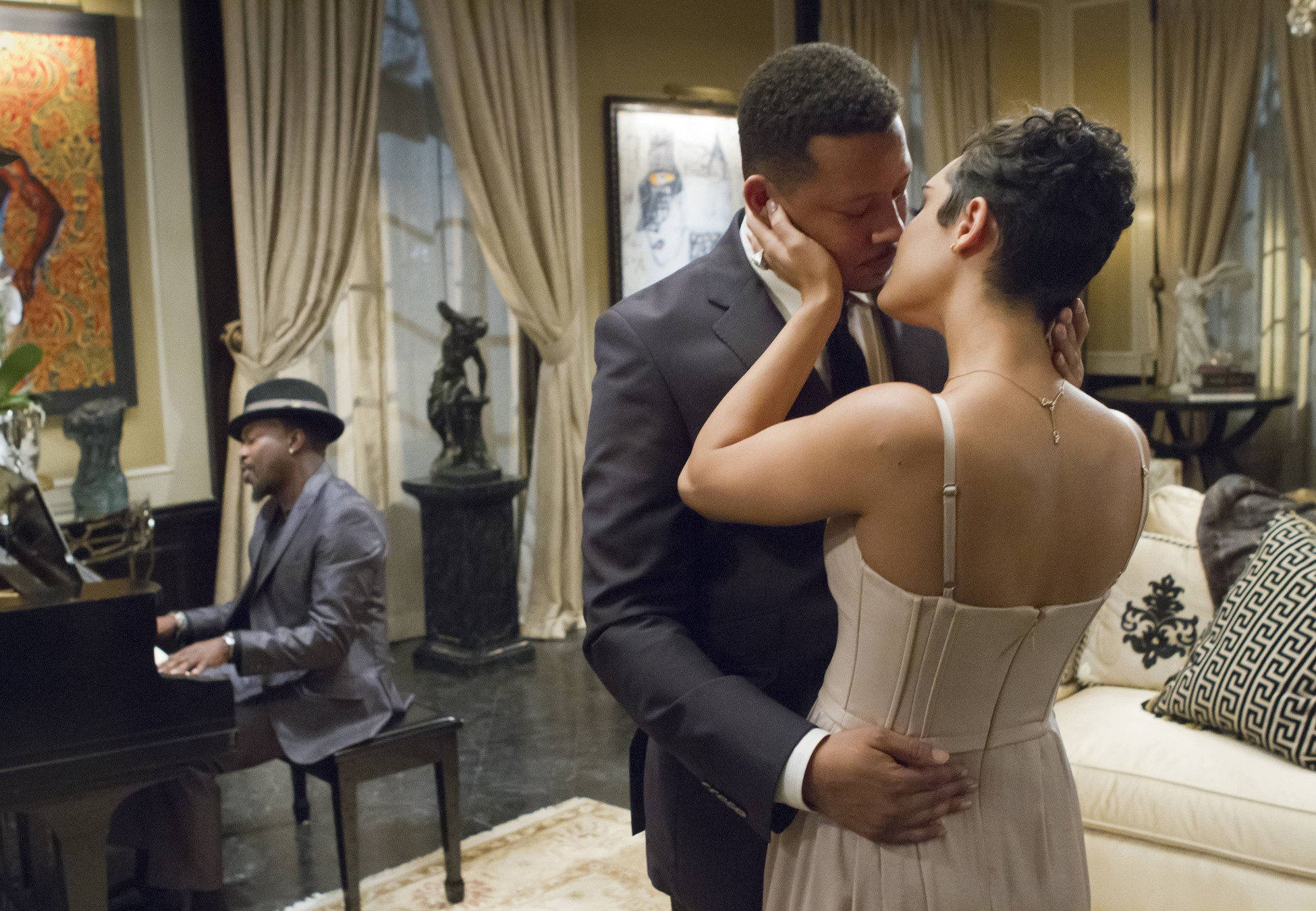 Still of Terrence Howard and Grace Gealey in Empire (2015)
