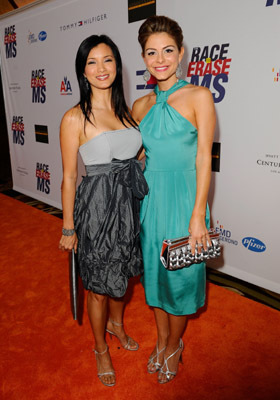 Kelly Hu and Maria Menounos