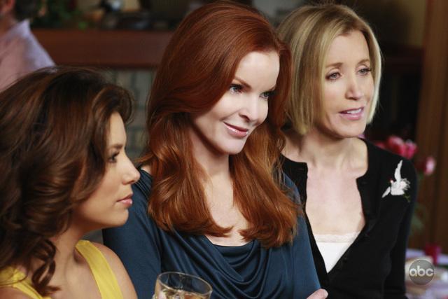 Still of Felicity Huffman, Marcia Cross and Eva Longoria in Nusivylusios namu seimininkes (2004)