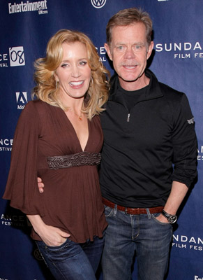 William H. Macy and Felicity Huffman at event of The Deal (2008)