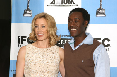 Don Cheadle and Felicity Huffman
