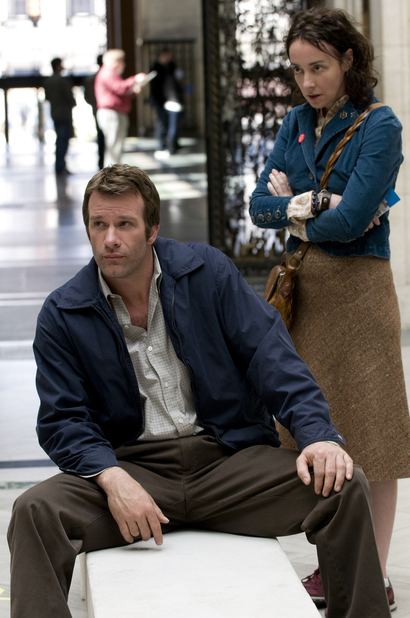 Still of Thomas Jane and Jane Adams in Hung (2009)