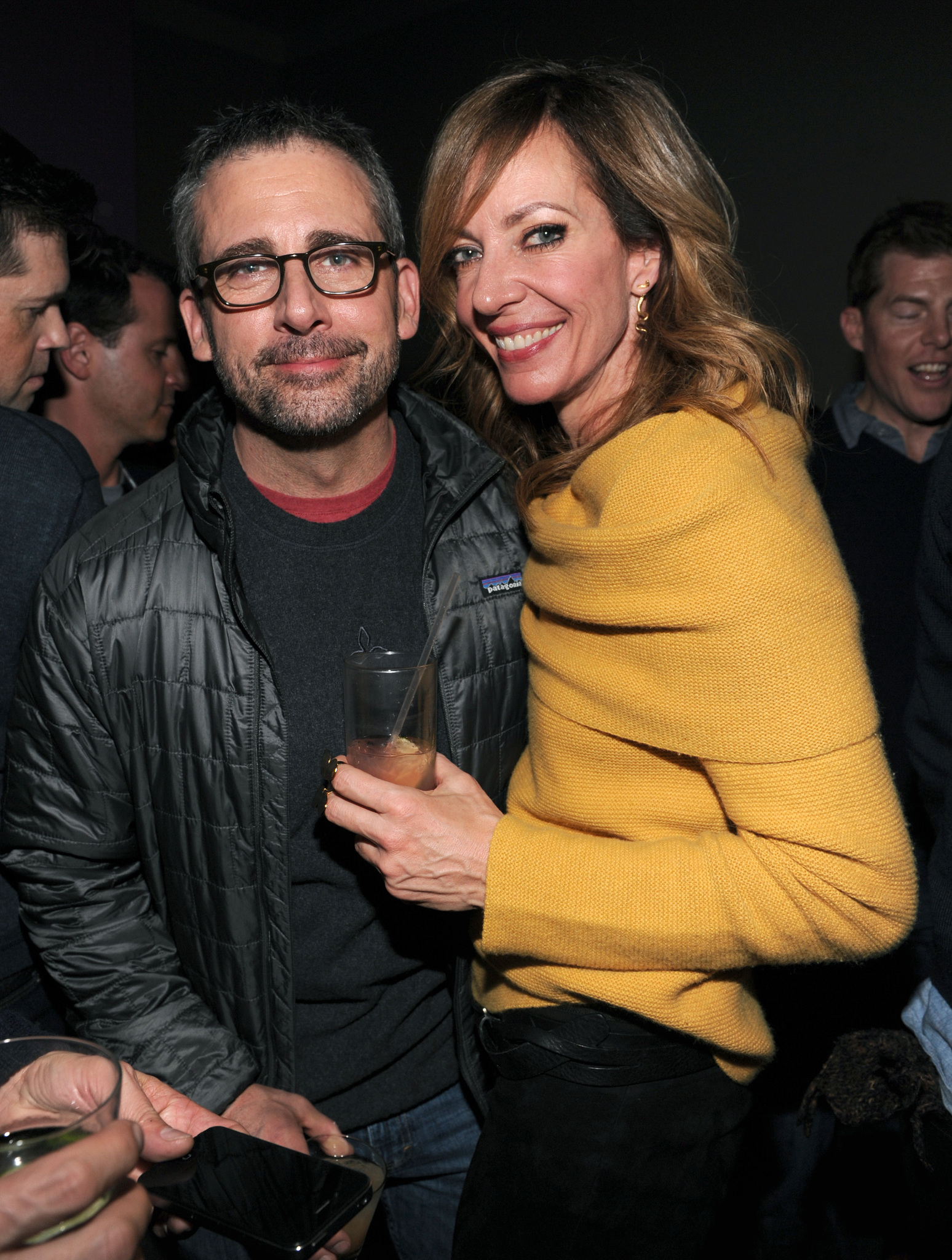 Allison Janney and Steve Carell