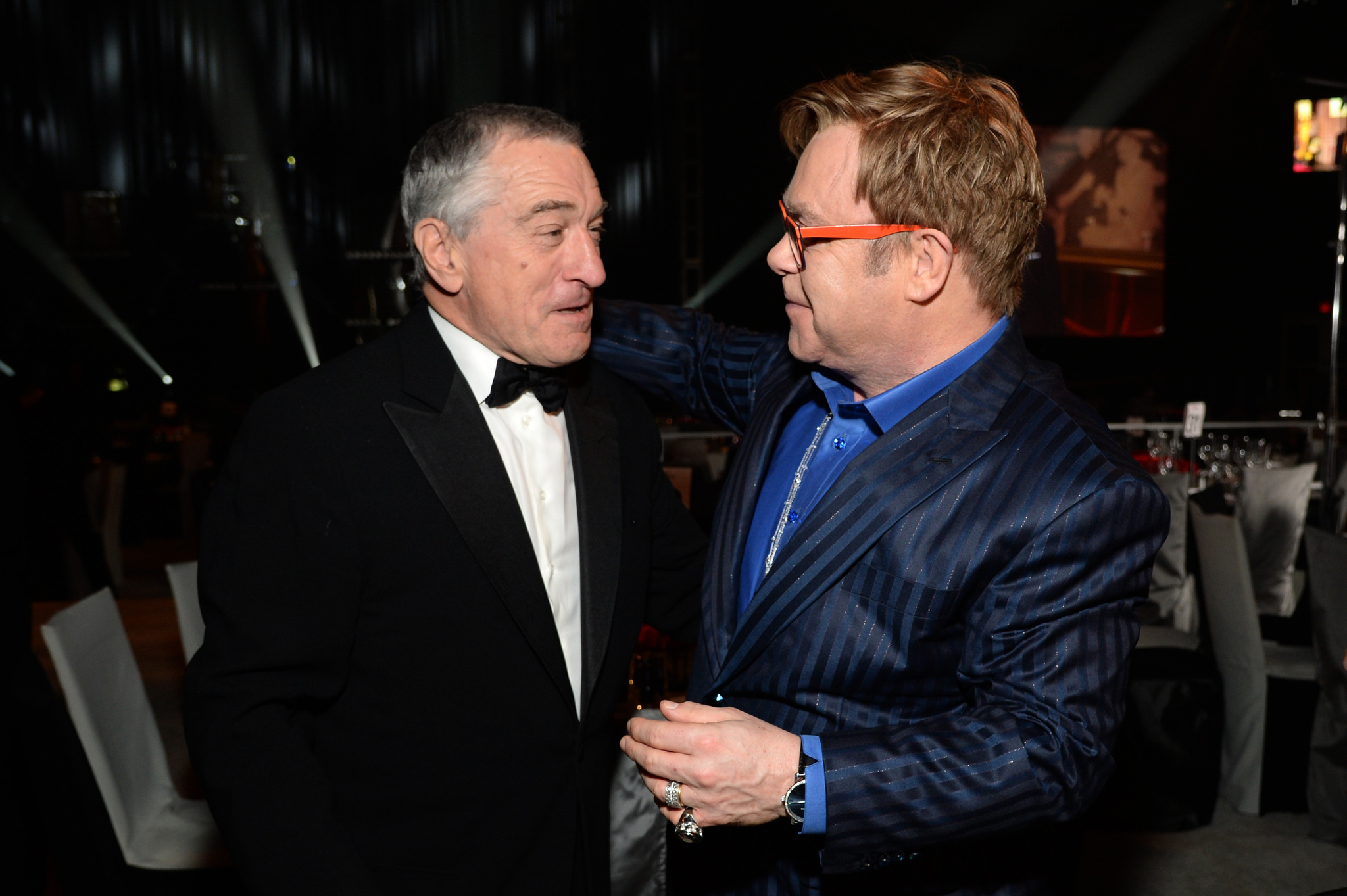 Robert De Niro and Elton John