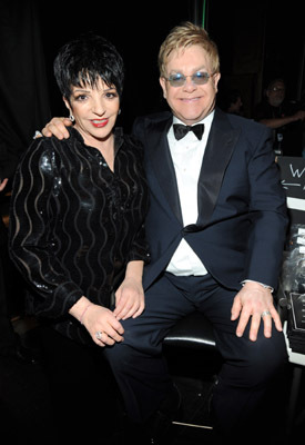 Elton John and Liza Minnelli
